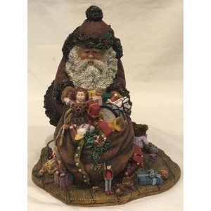 1999 Vintage The Sherwood Collection Magical Giving Figurine 771206 Santa W/Toys